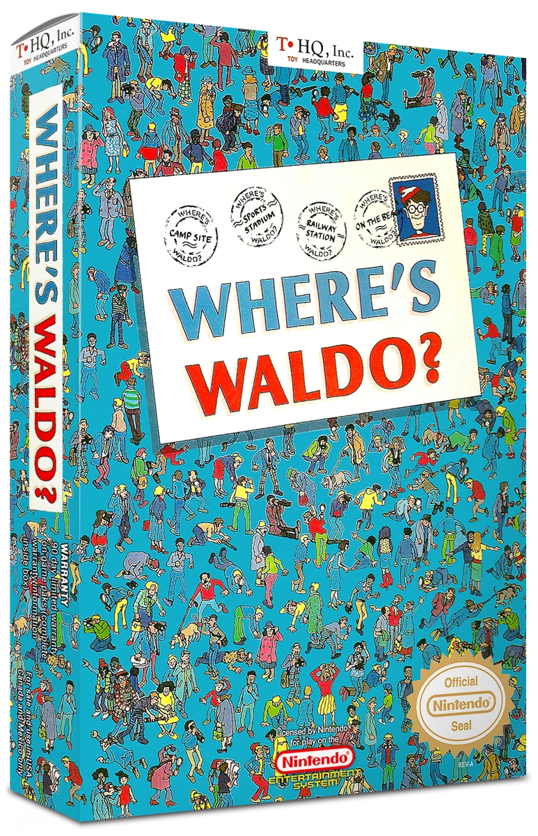Where's Waldo box art