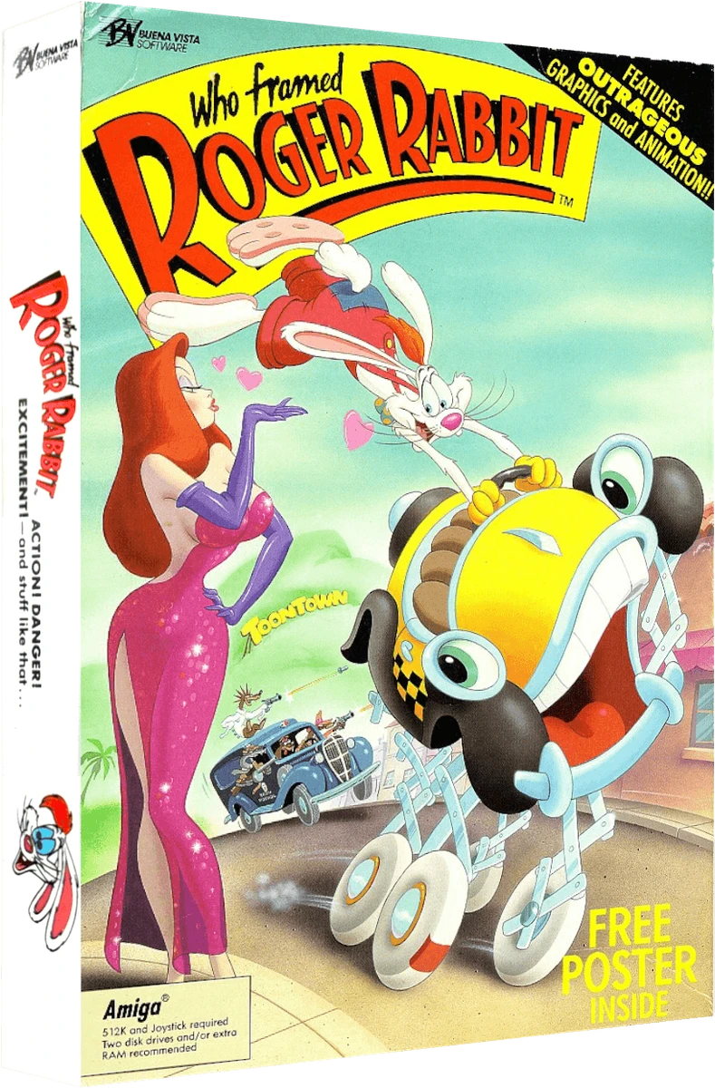Who Framed Roger Rabbit box art