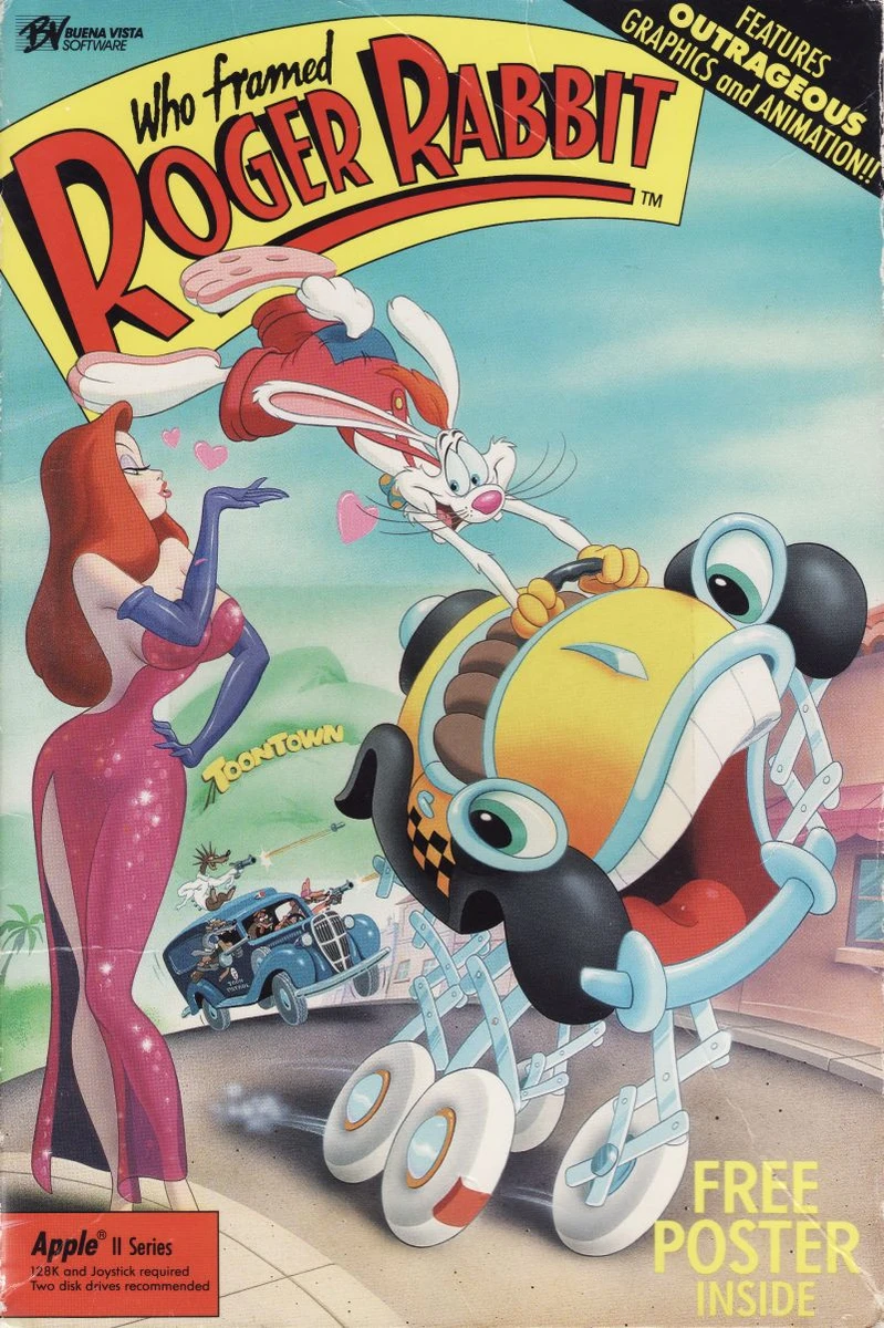 Who Framed Roger Rabbit box art