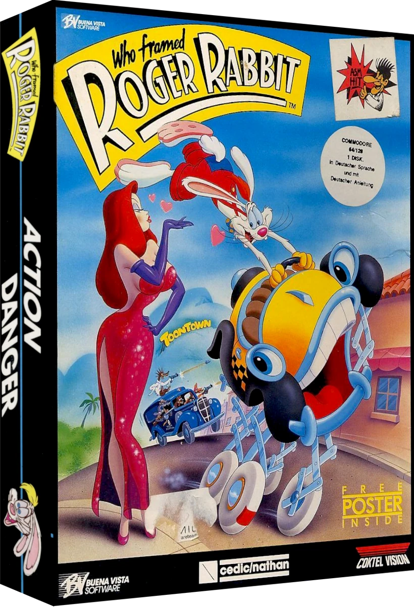 Who Framed Roger Rabbit? box art