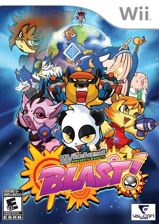 Wicked Monsters Blast box art