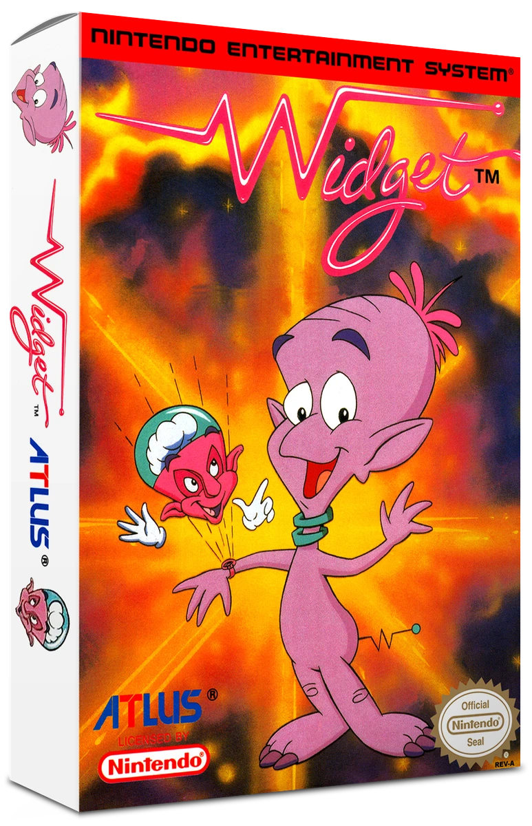 Widget box art