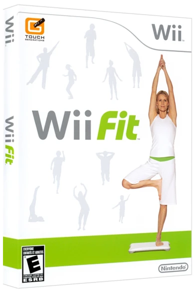 Wii Fit box art
