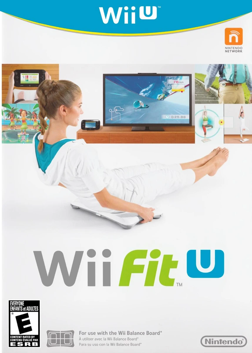 Wii Fit U (game only) box art