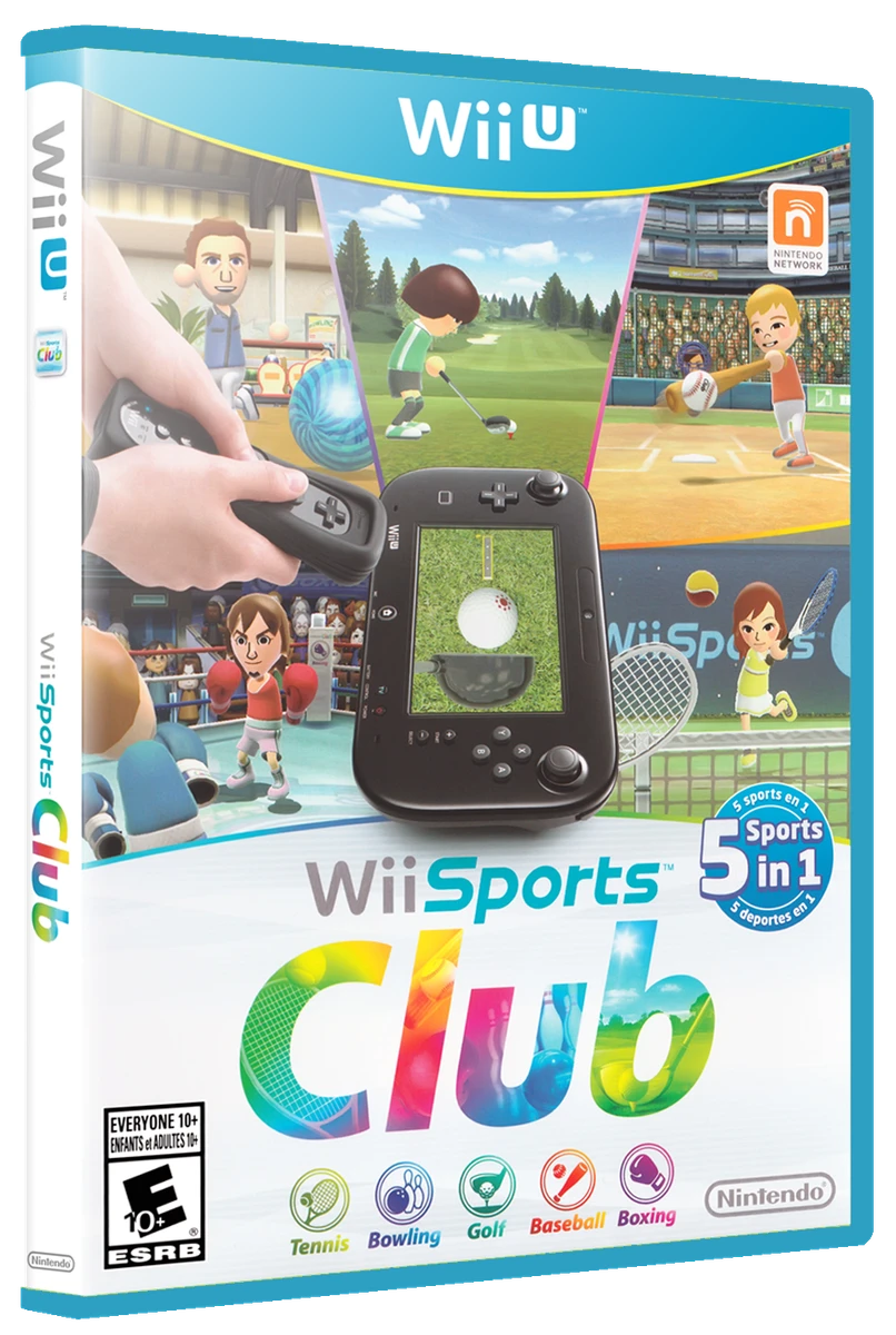 Wii Sports Club box art