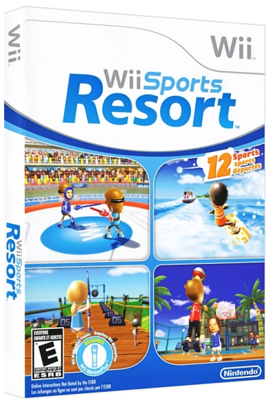 Wii Sports Resort box art