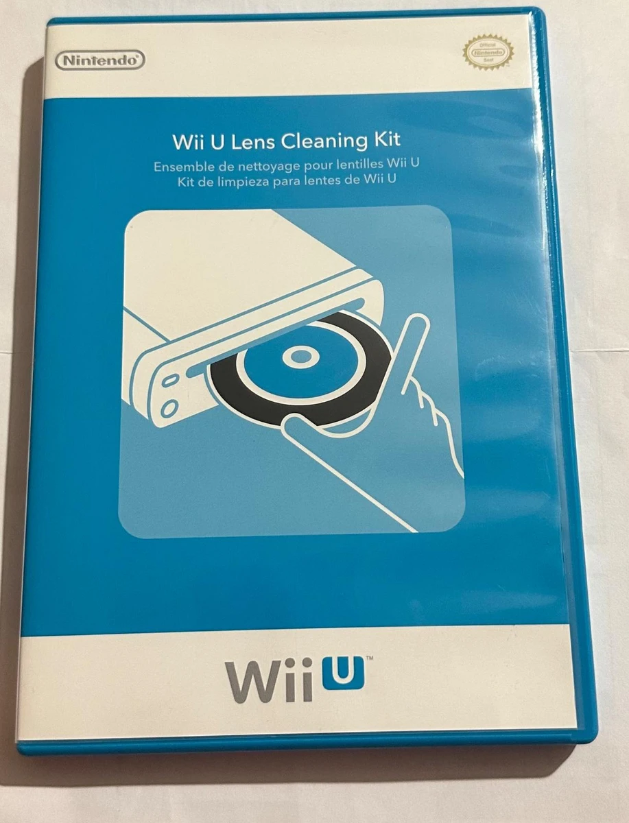 Wii U Lens Cleaning Kit box art