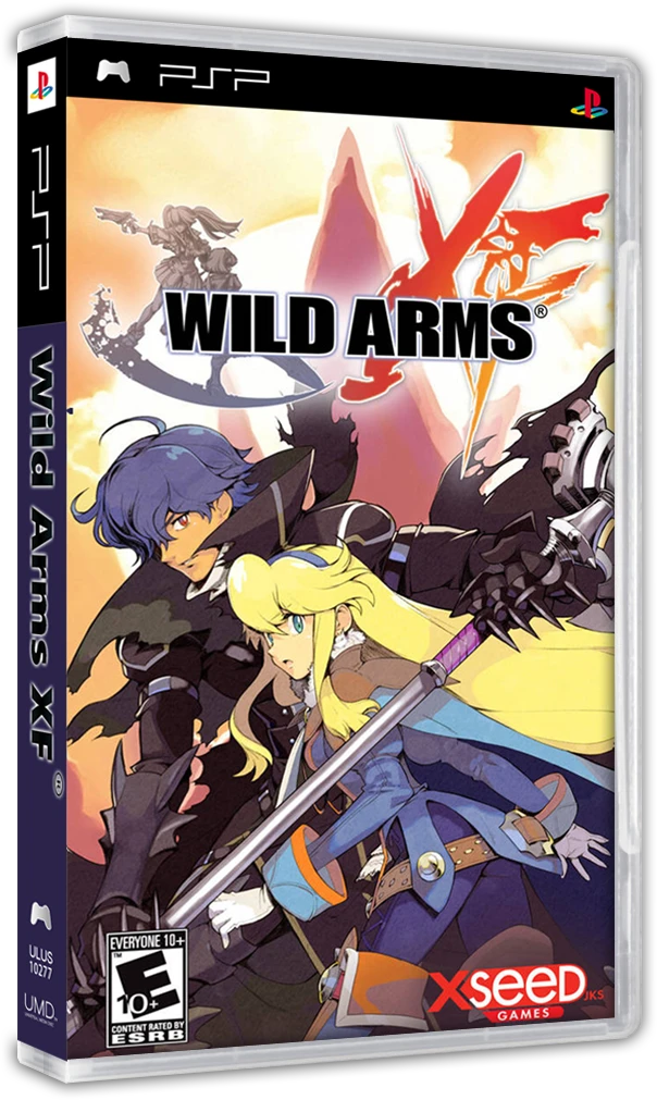 Wild Arms XF box art