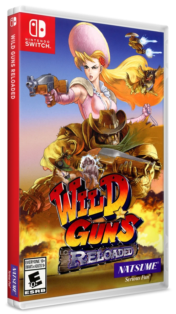 Wild Guns Reloaded box art