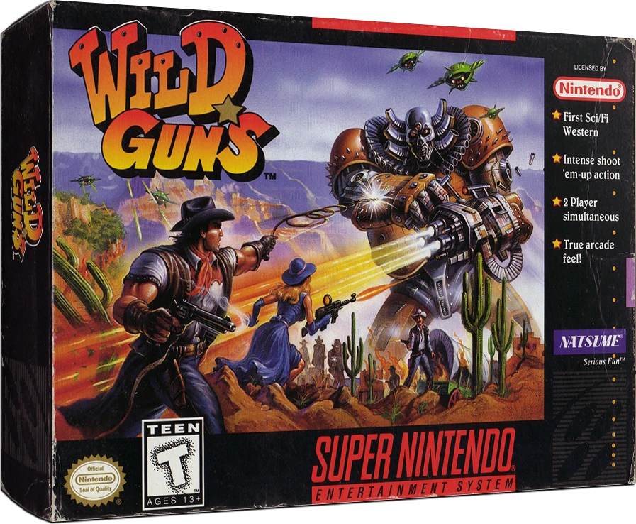 Wild Guns box art