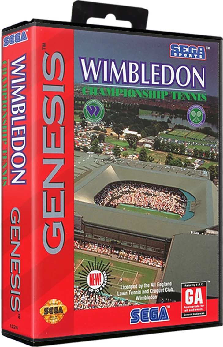 Wimbledon Championship Tennis box art