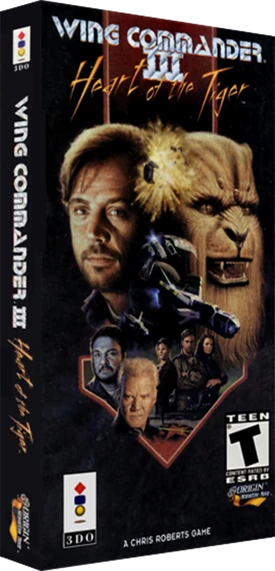 Wing Commander III: Heart of the Tiger box art