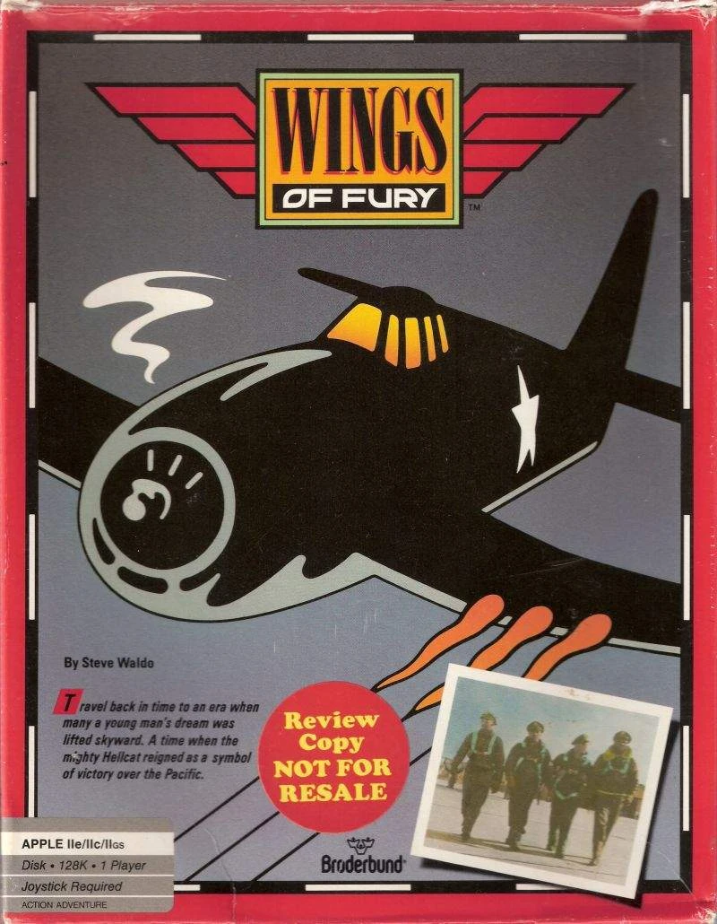 Wings of Fury box art
