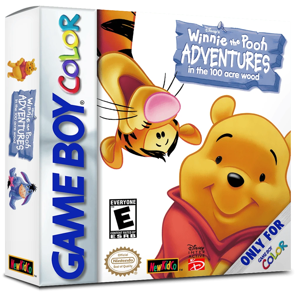 Winnie the Pooh Adventures in the 100 Acre Wood box art
