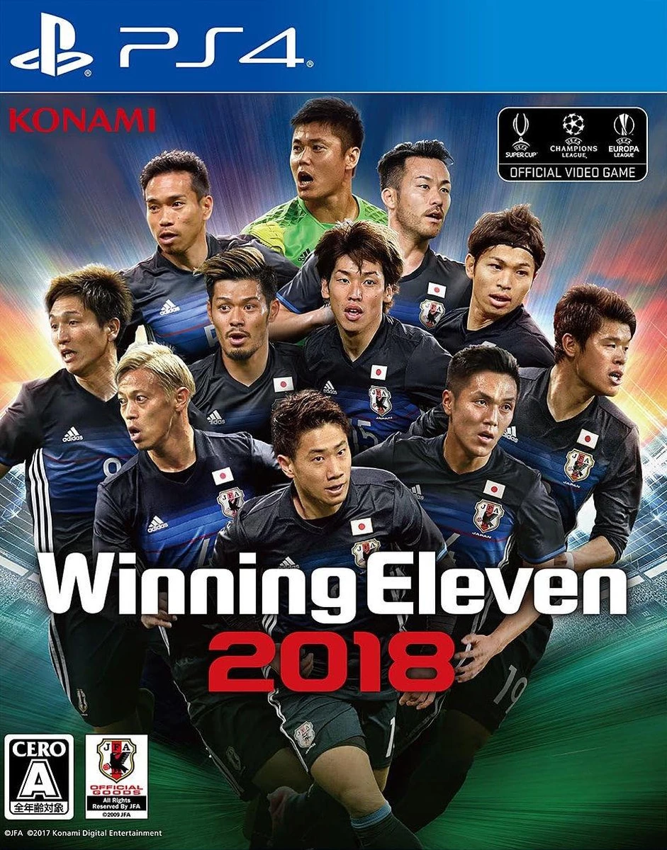 Winning Eleven 2018 box art