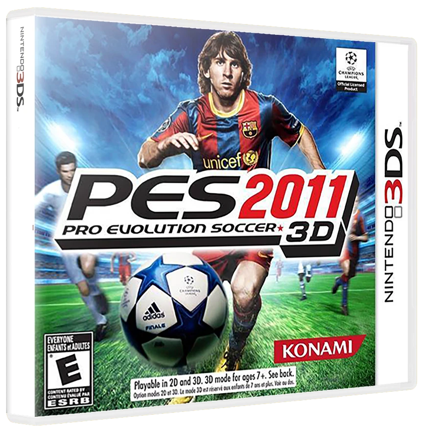 Winning Eleven 3D Soccer box art