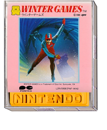 Winter Games box art