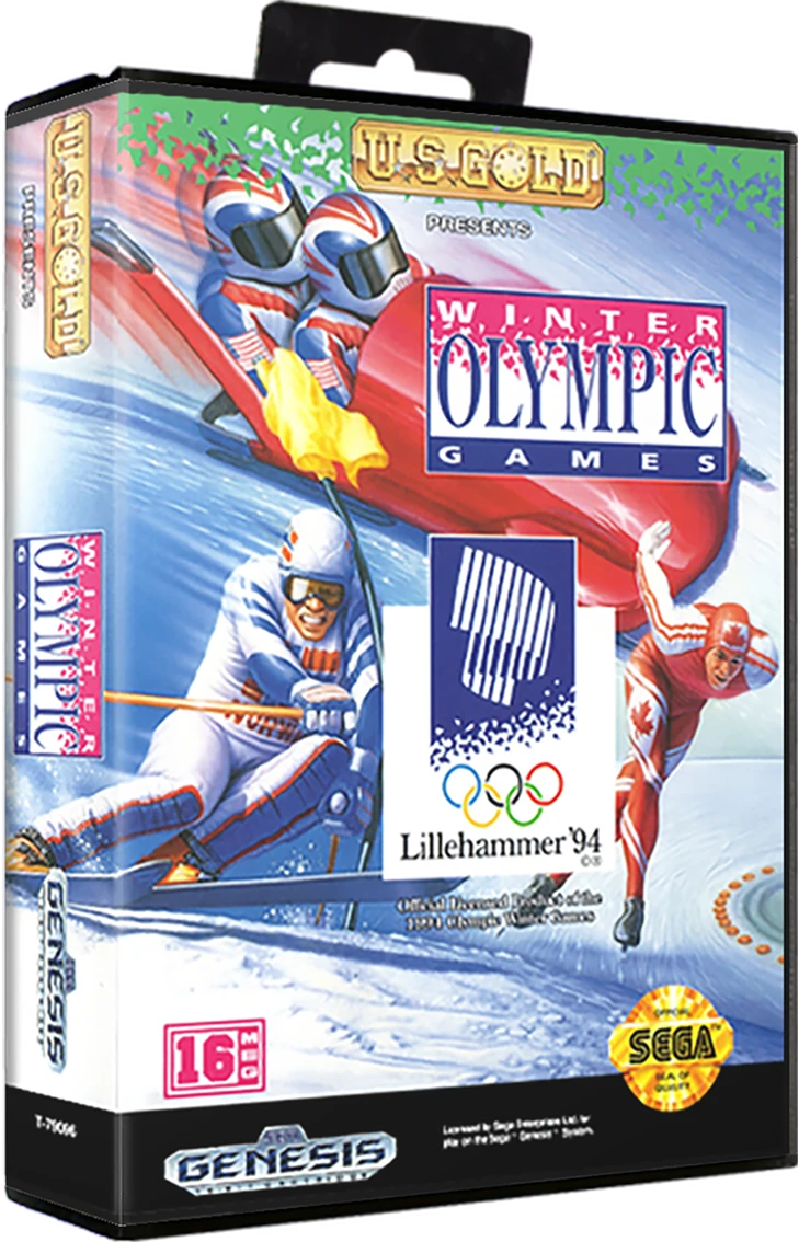 Winter Olympic Games Lillehammer 94 box art