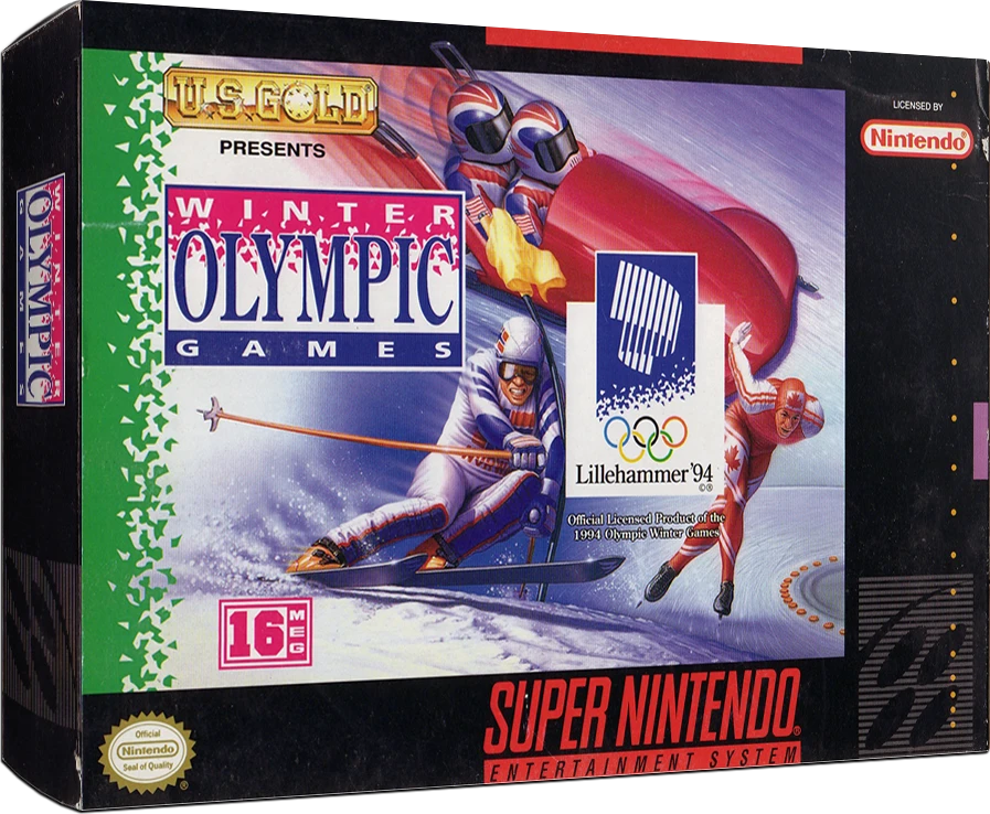 Winter Olympic Games Lillehammer 94 box art