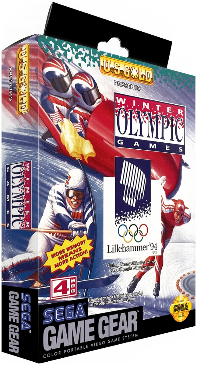 Winter Olympics box art