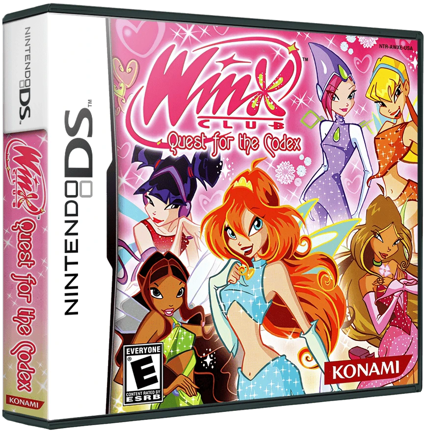 Winx Club Quest for the Codex box art