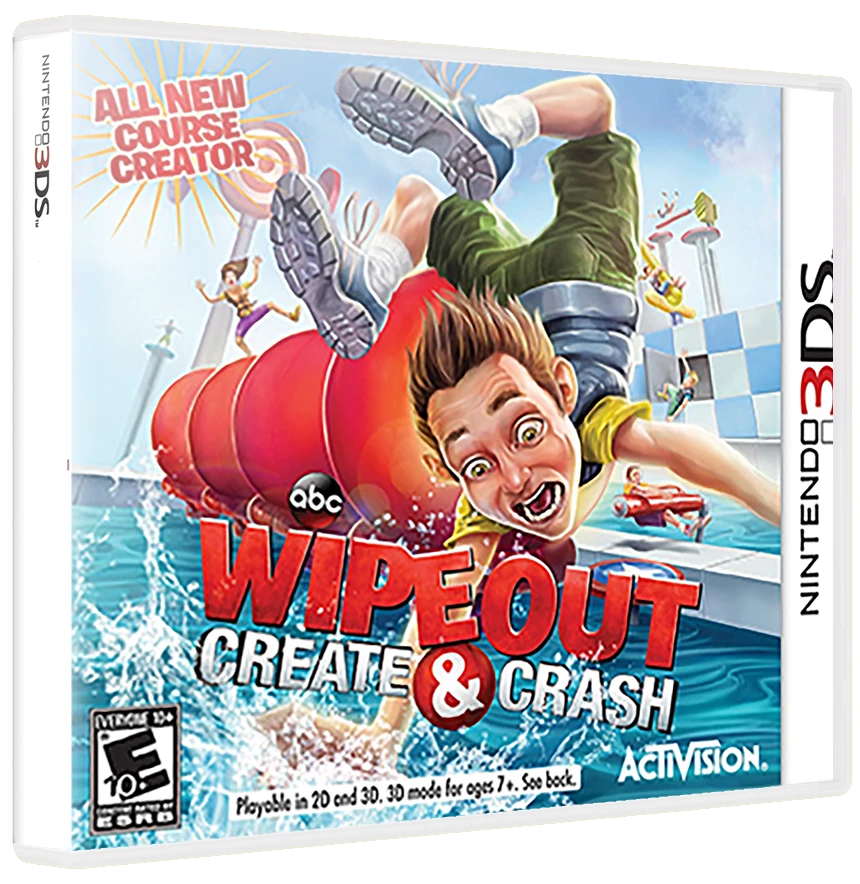 Wipeout: Create & Crash box art