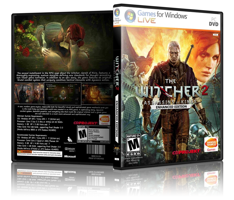 Witcher 2: Assassins of Kings box art