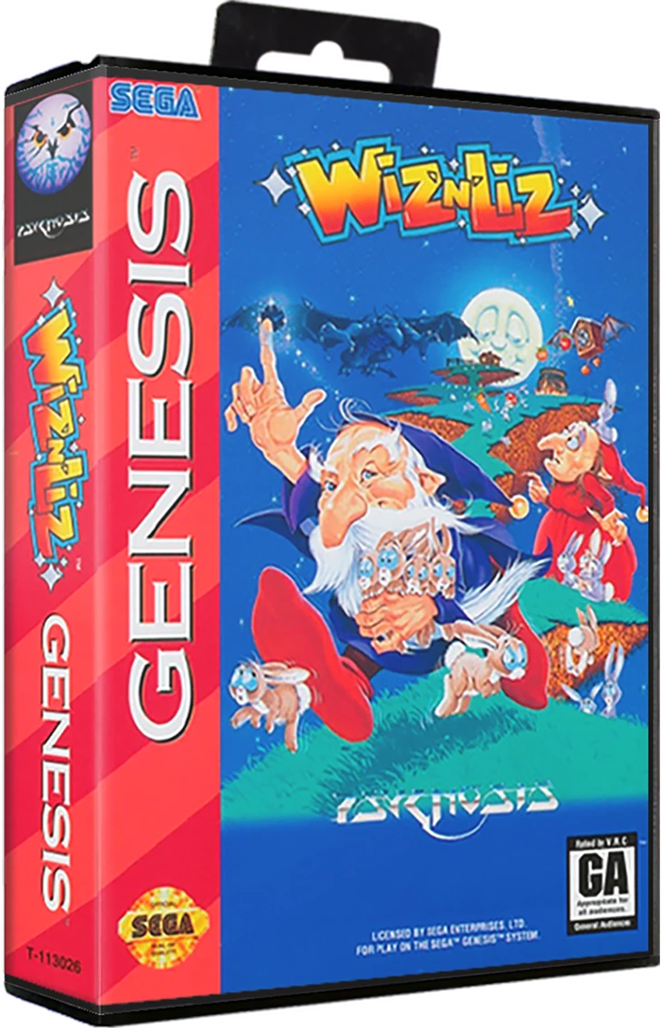 Wiz 'n' Liz box art