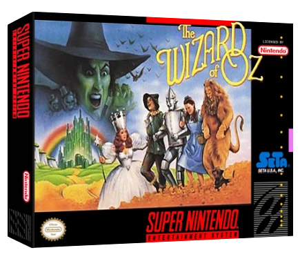 Wizard of Oz box art