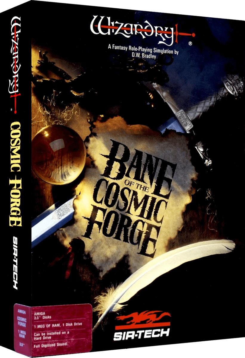 Wizardry: Bane of the Cosmic Forge box art