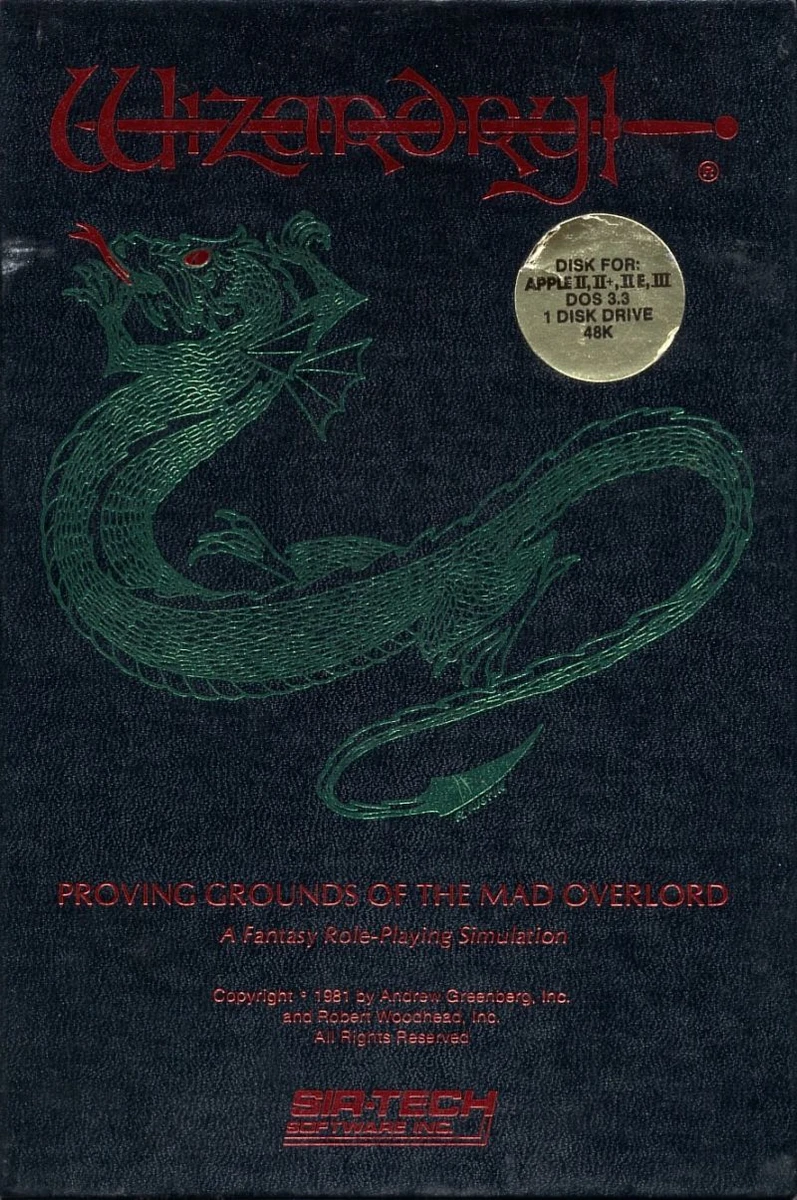 Wizardry: Proving Grounds of the Mad Overlord box art