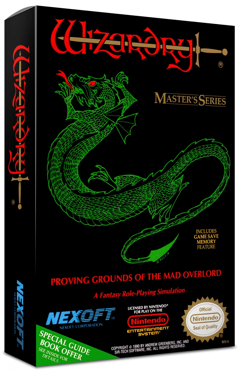 Wizardry: Proving Grounds of the Mad Overlord box art