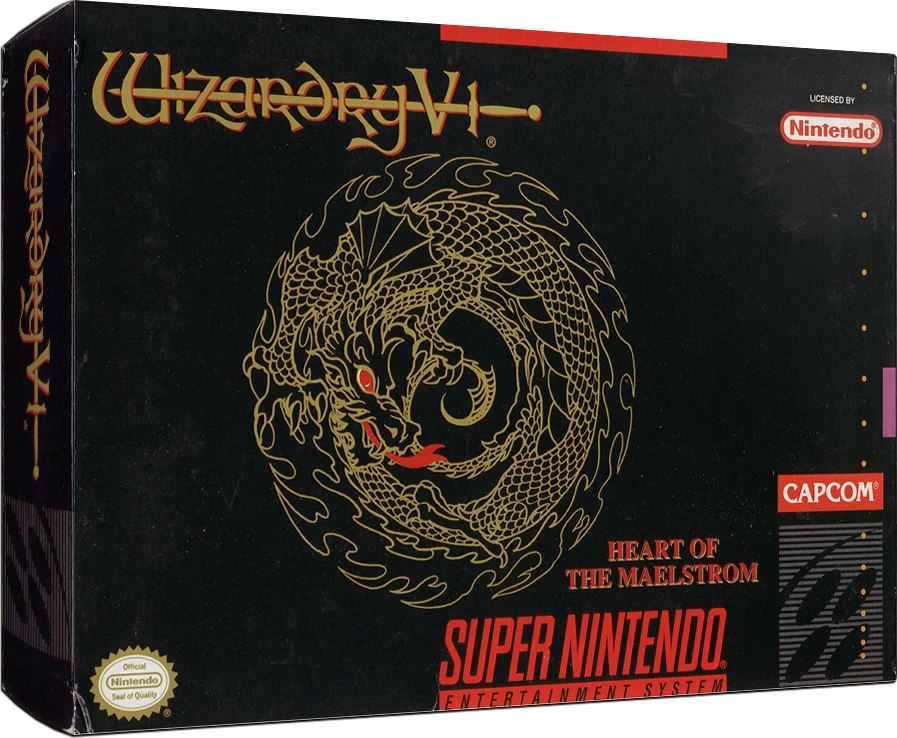 Wizardry V Heart of the Maelstrom box art