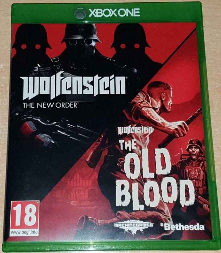 Wolfenstein The New Order and The Old Blood box art