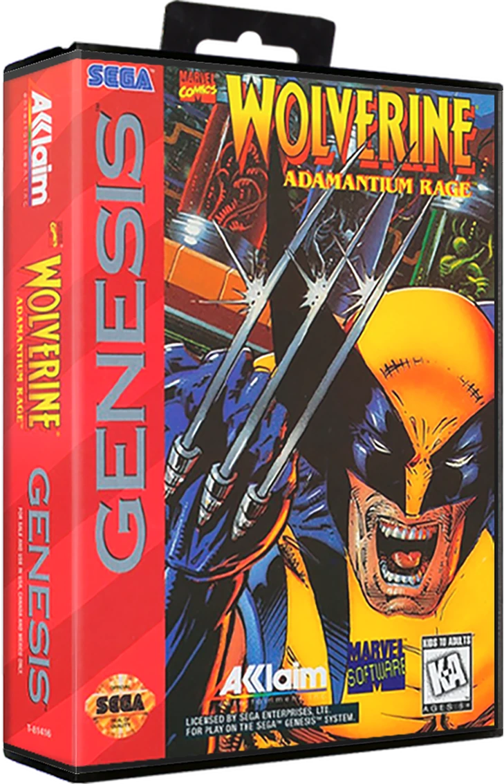 Wolverine Adamantium Rage box art