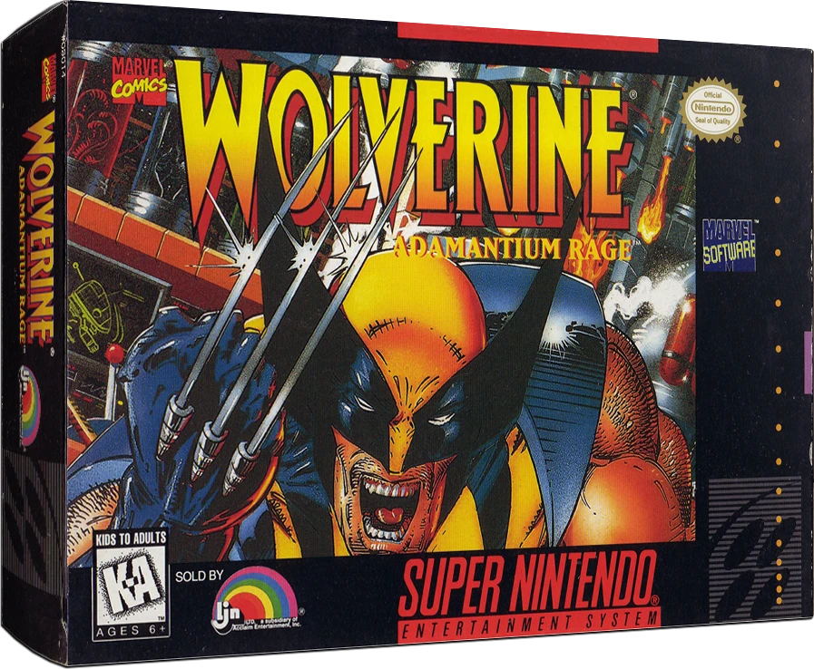 Wolverine Adamantium Rage box art