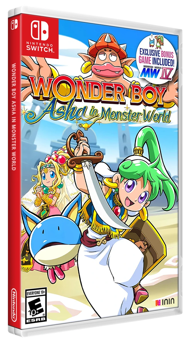 Wonder Boy: Asha in Monster World box art