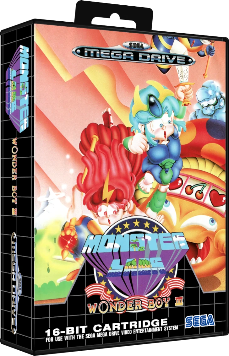 Wonder Boy III: Monster Lair box art