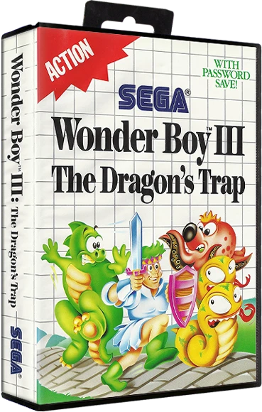 Wonder Boy III the Dragon's Trap box art