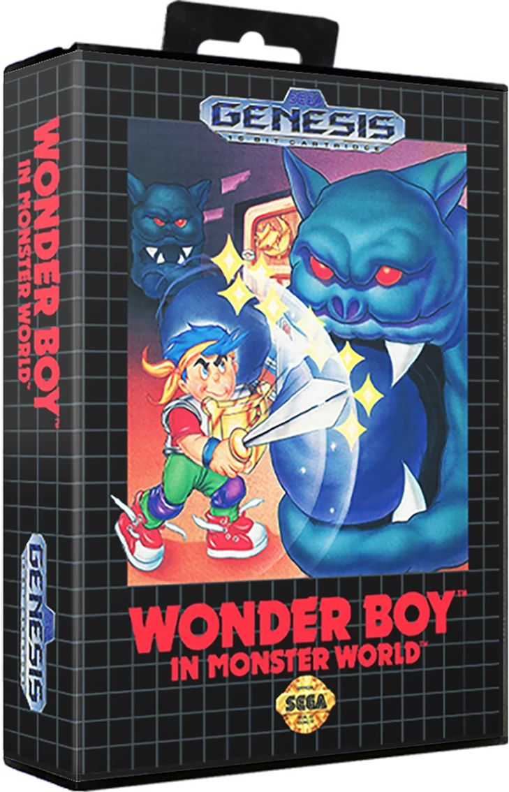 Wonder Boy in Monster World box art