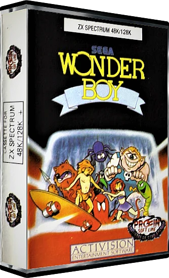 Wonder Boy box art