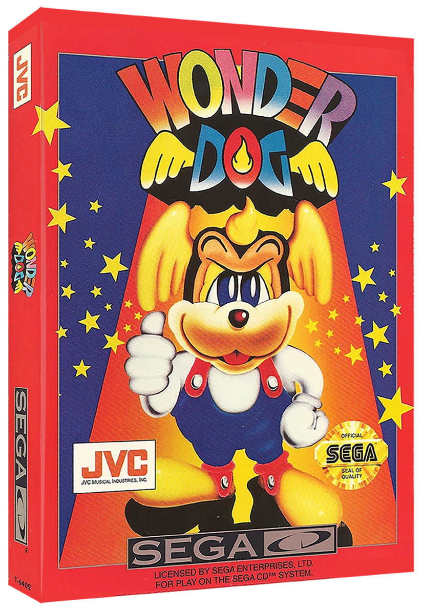 Wonder Dog box art
