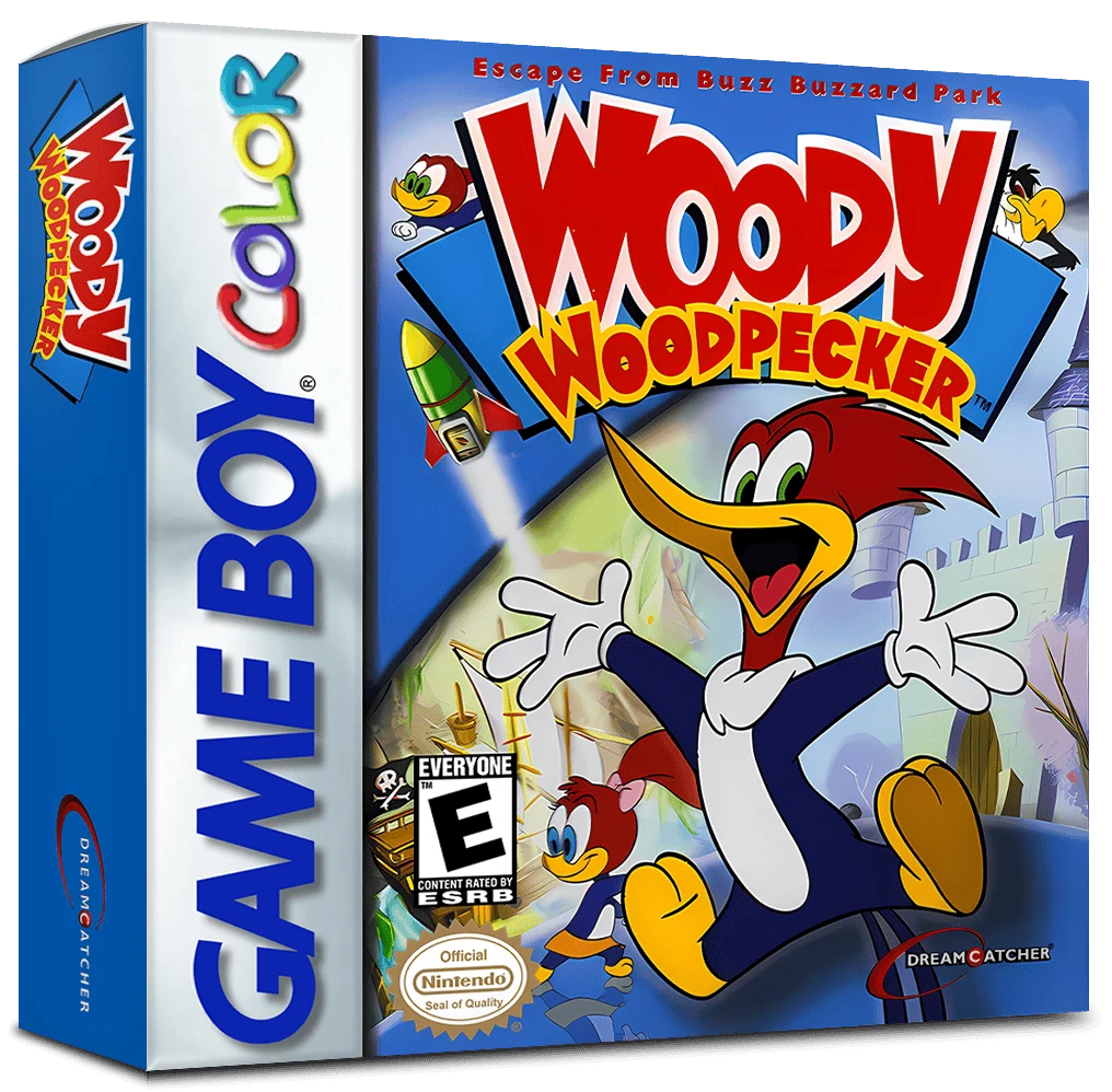 Woody Woodpecker box art