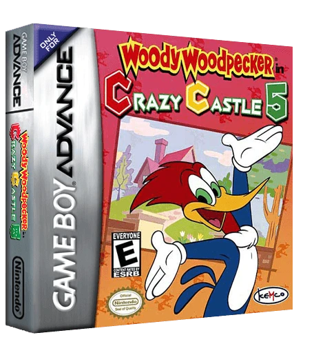 Woody Woodpecker in Crazy Castle 5 box art