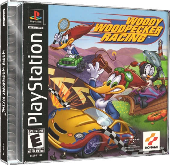 Woody Woodpecker Racing box art