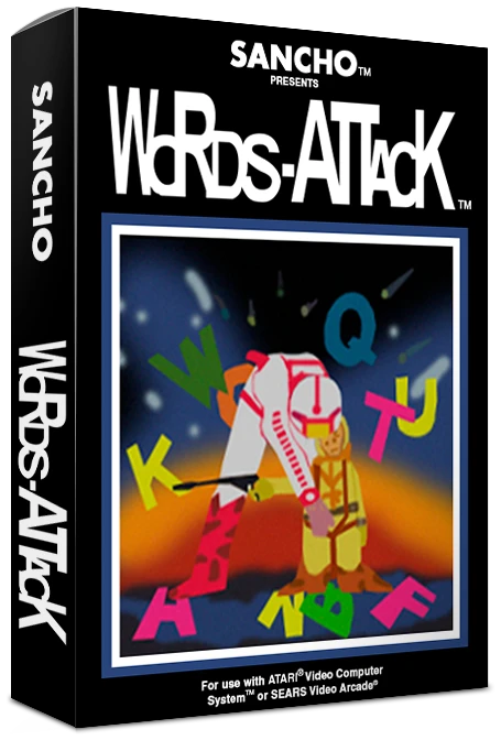 Words-Attack box art