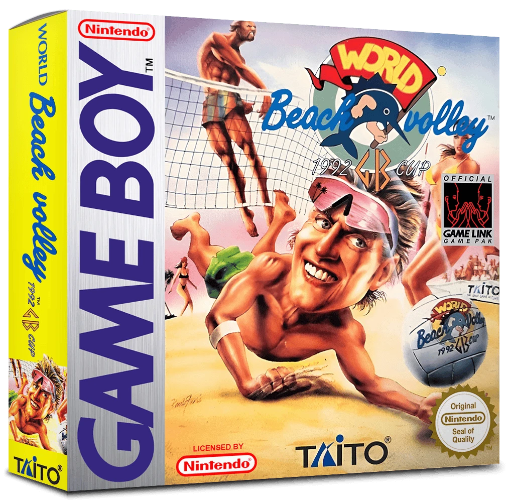 World Beach Volley: 1991 GB Cup box art