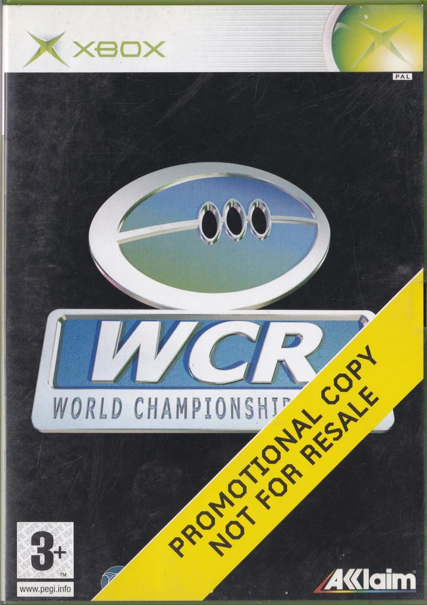 World Championship Rugby [Not For Resale] box art