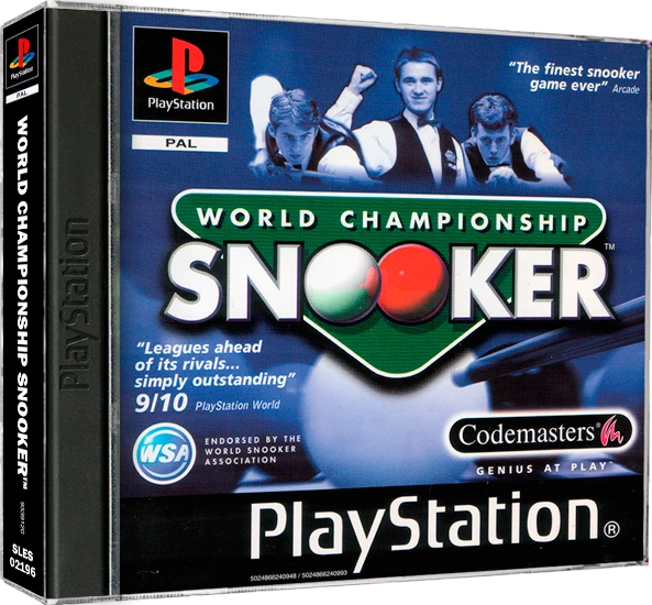 World Championship Snooker box art