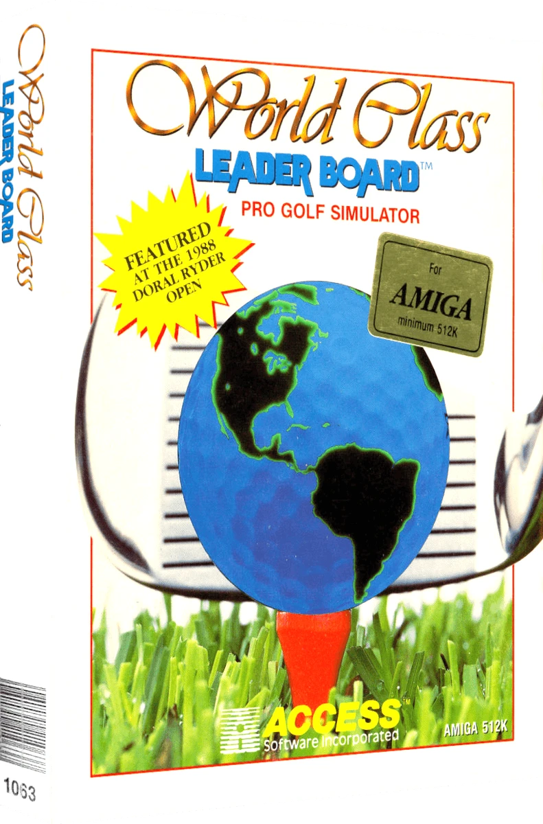 World Class Leader Board box art